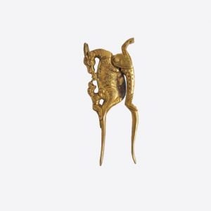 Deer nut cracker brass handicraft artefact